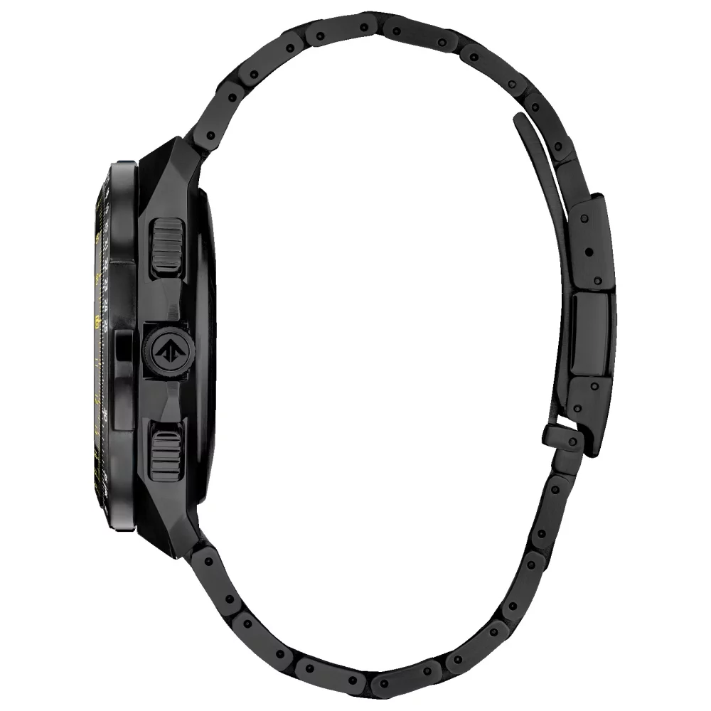 Montre Citizen® Promaster Air Collection Skyhawk A-T pour hommes en noir avec des accents jaunes