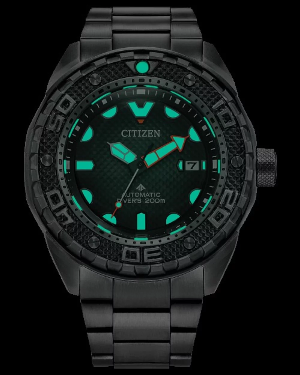 Montre Citizen® Promaster Dive Automatic Collection pour homme en argent avec fermoir extensible
