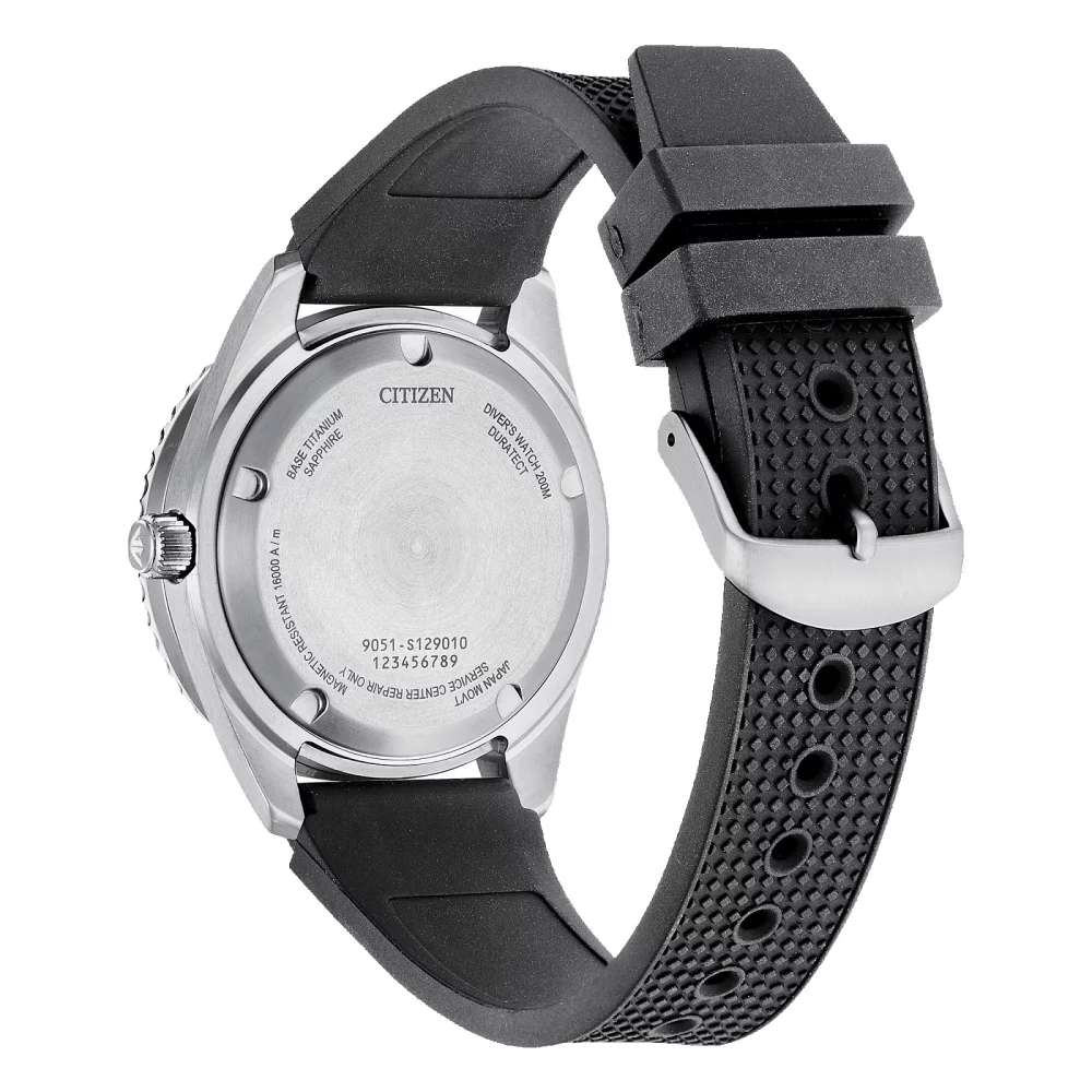Montre Citizen® Promaster Dive Automatic Collection pour hommes avec bracelet en polyuréthane Fujitsubo