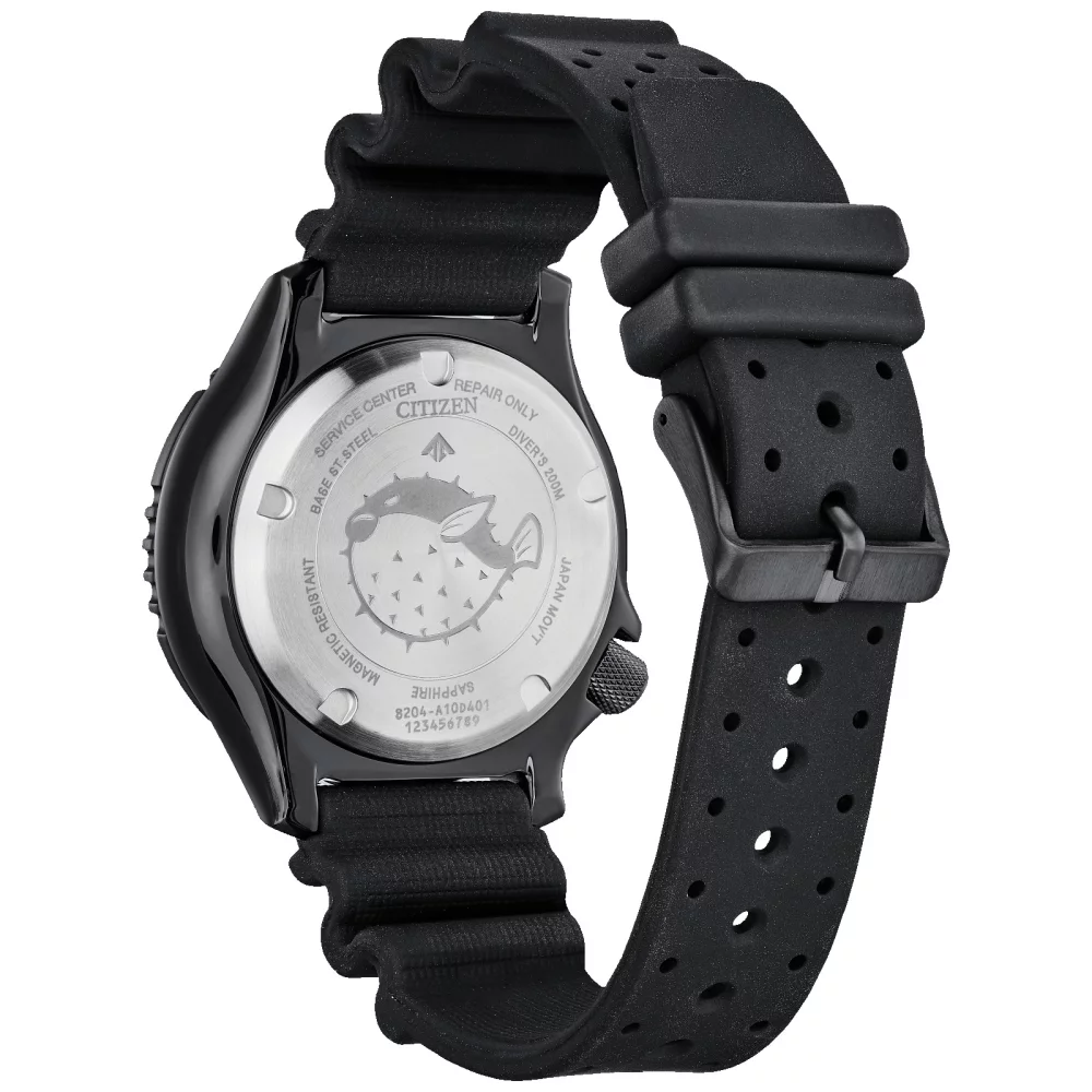 Montre Citizen® Promaster Dive Automatic Collection pour homme avec cadran rond vert.