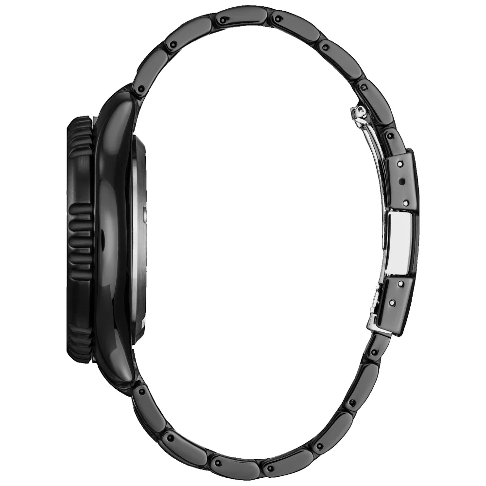 Montre Citizen® Promaster Dive Automatic Collection pour homme avec cadran entièrement lumineux en noir.