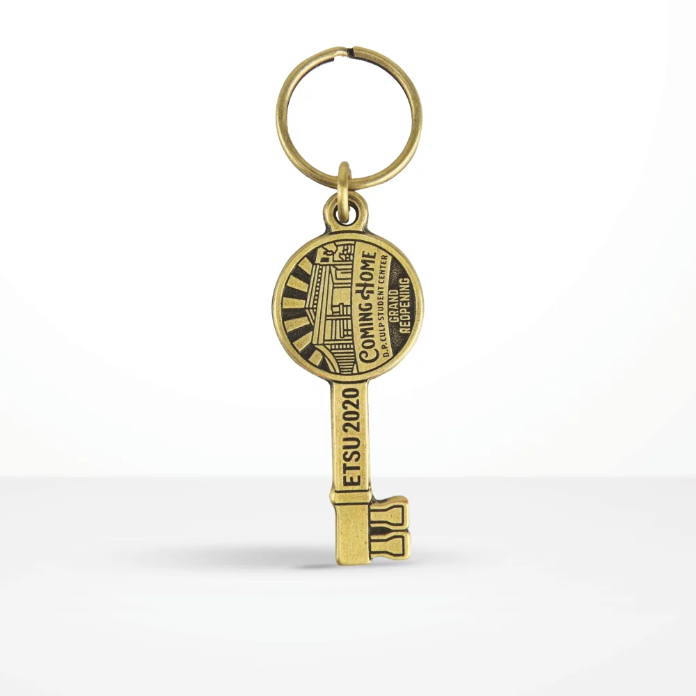 Custom Shape Hand Crafted Metal Keychain