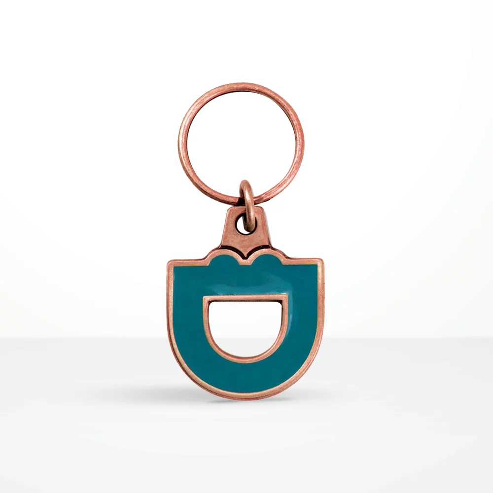 Custom Shape Hand Crafted Metal Keychain