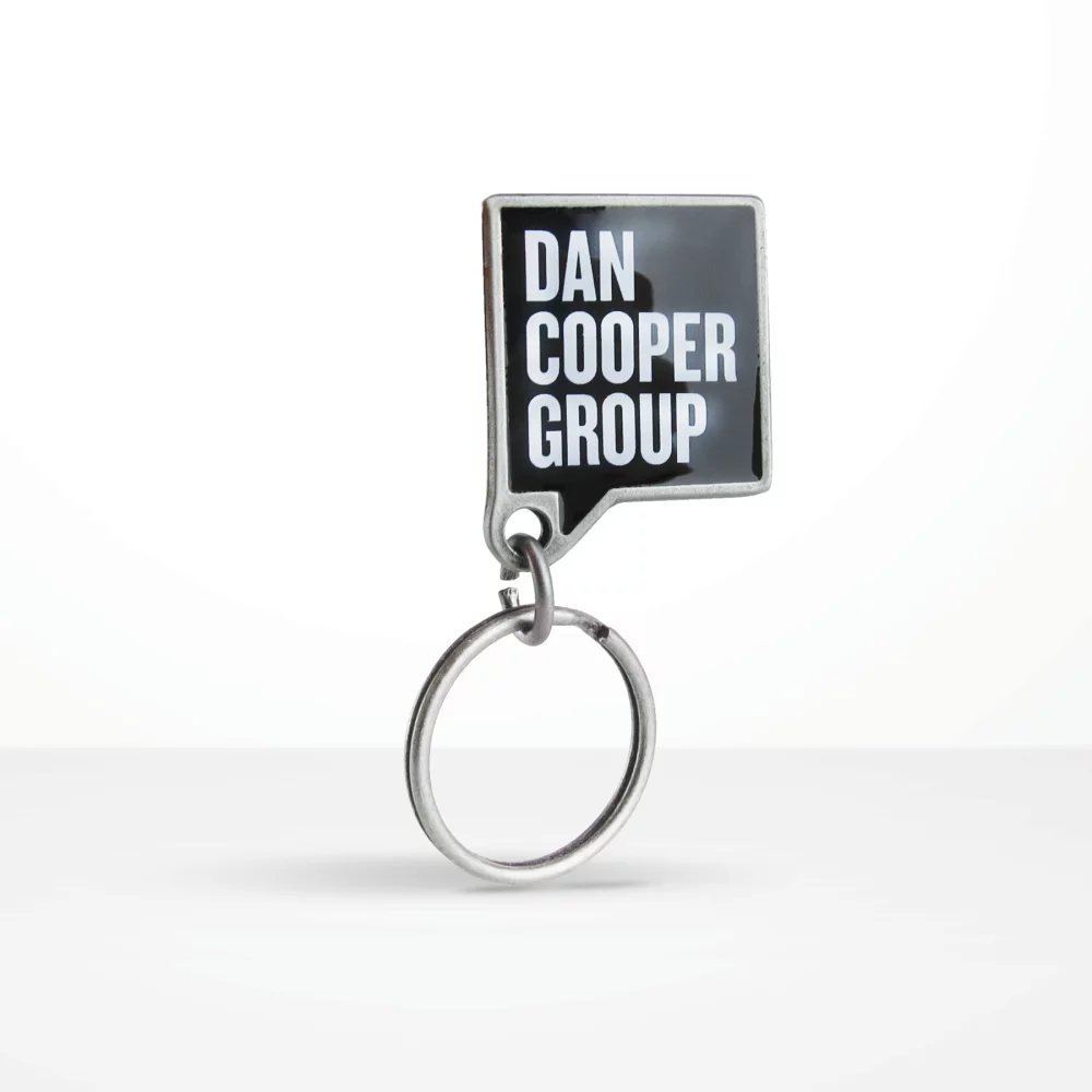 Custom Shape Hand Crafted Metal Keychain