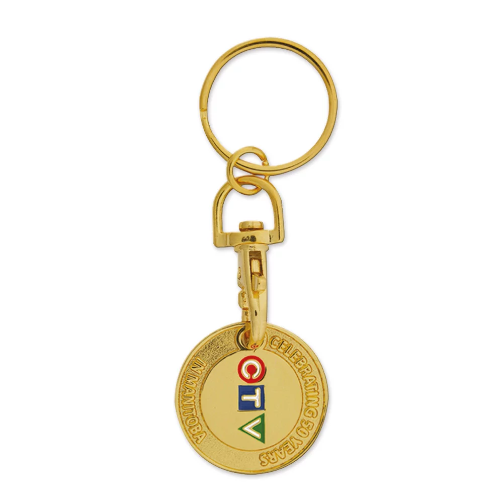 Jeton de chariot d'achat (1 pièce de la taille d'un quart)