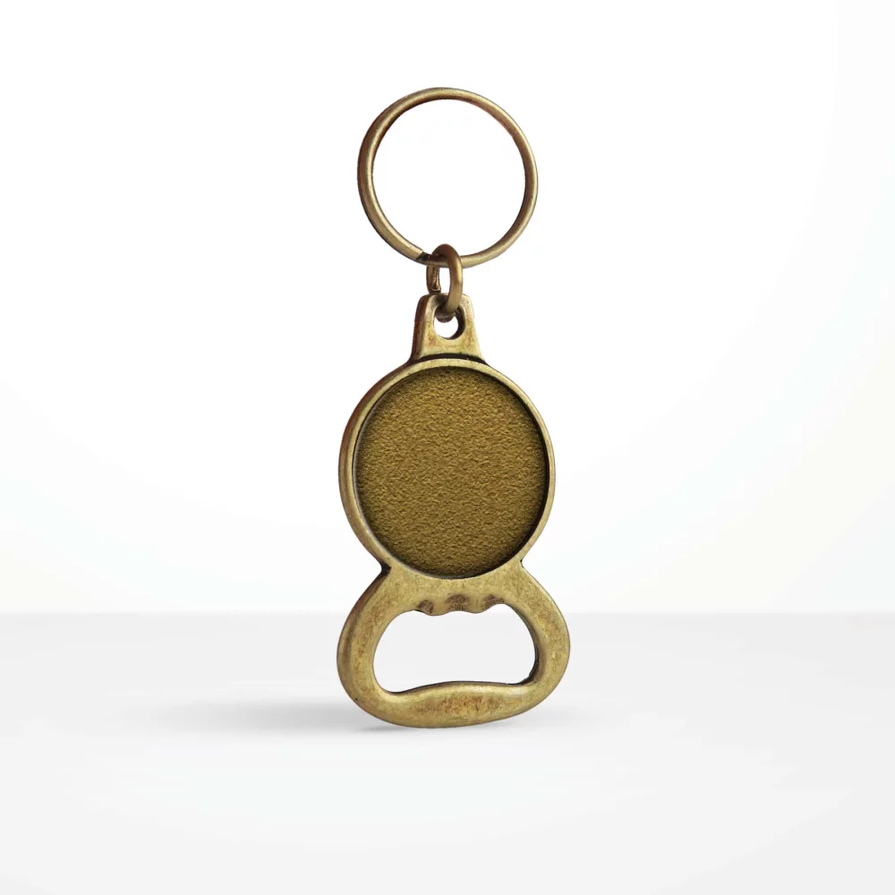 Custom Shape Metal Bottle Opener Key Chain
