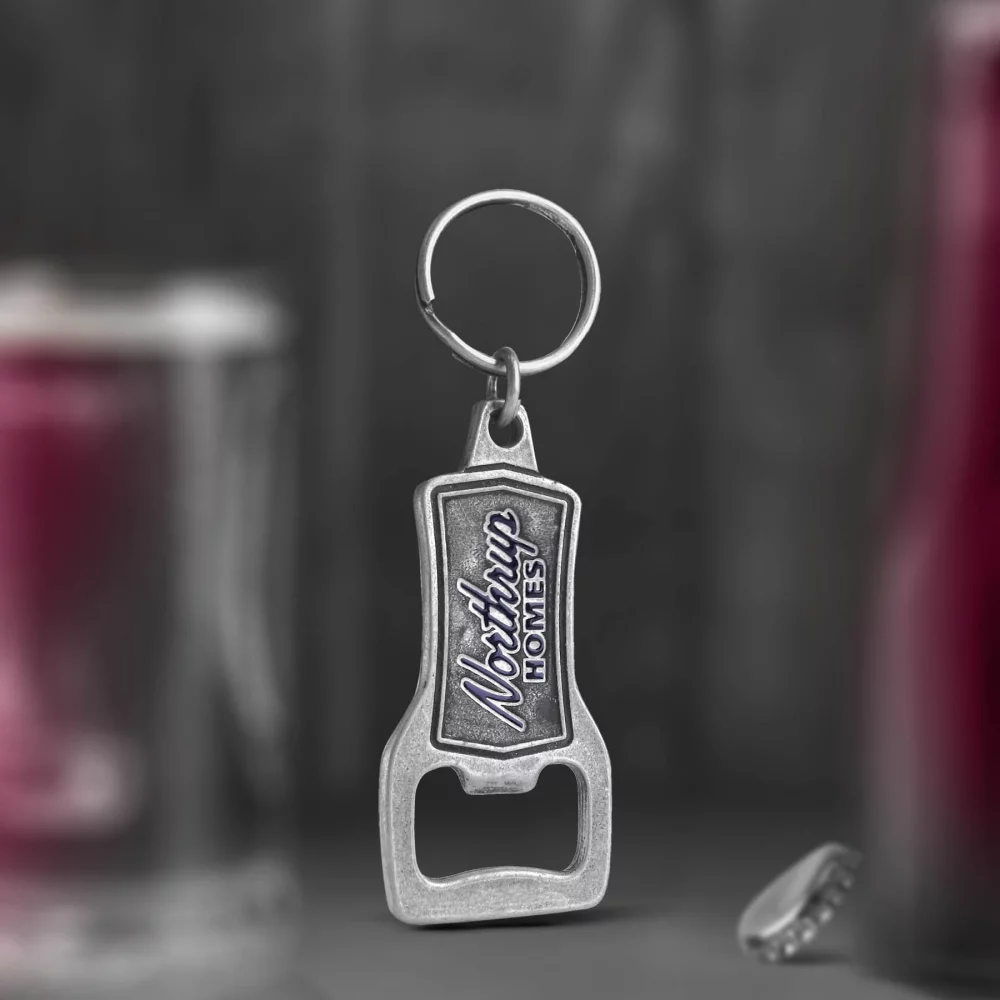 Custom Shape Metal Bottle Opener Key Chain