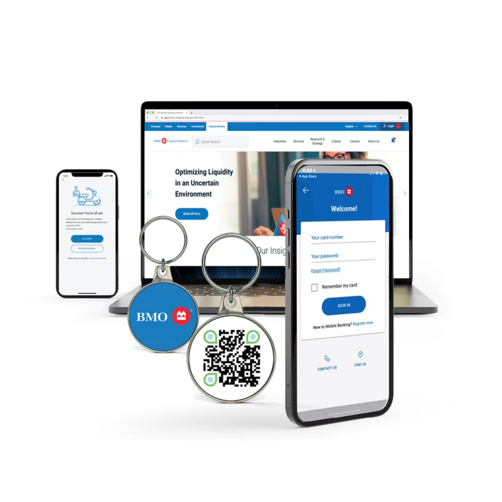 Qr Code Key Chain Custom Shape