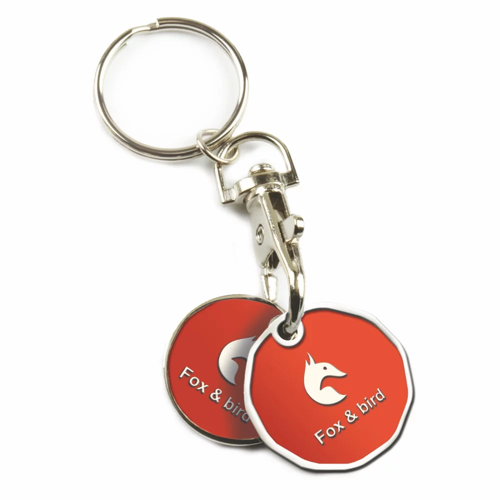 Jeton de chariot d'achat (2 pièces de la taille d'un dollar)