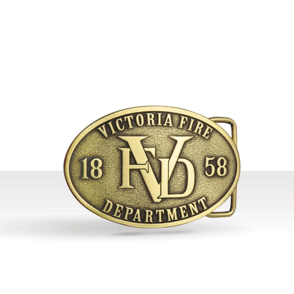 Belt Buckle - Custom Shape (3 x 4 in - Classic)