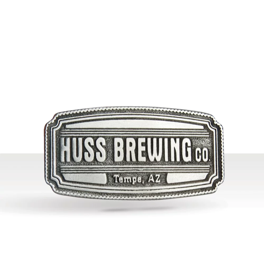 Belt Buckle - Custom Shape (3 x 4 in - Classic)
