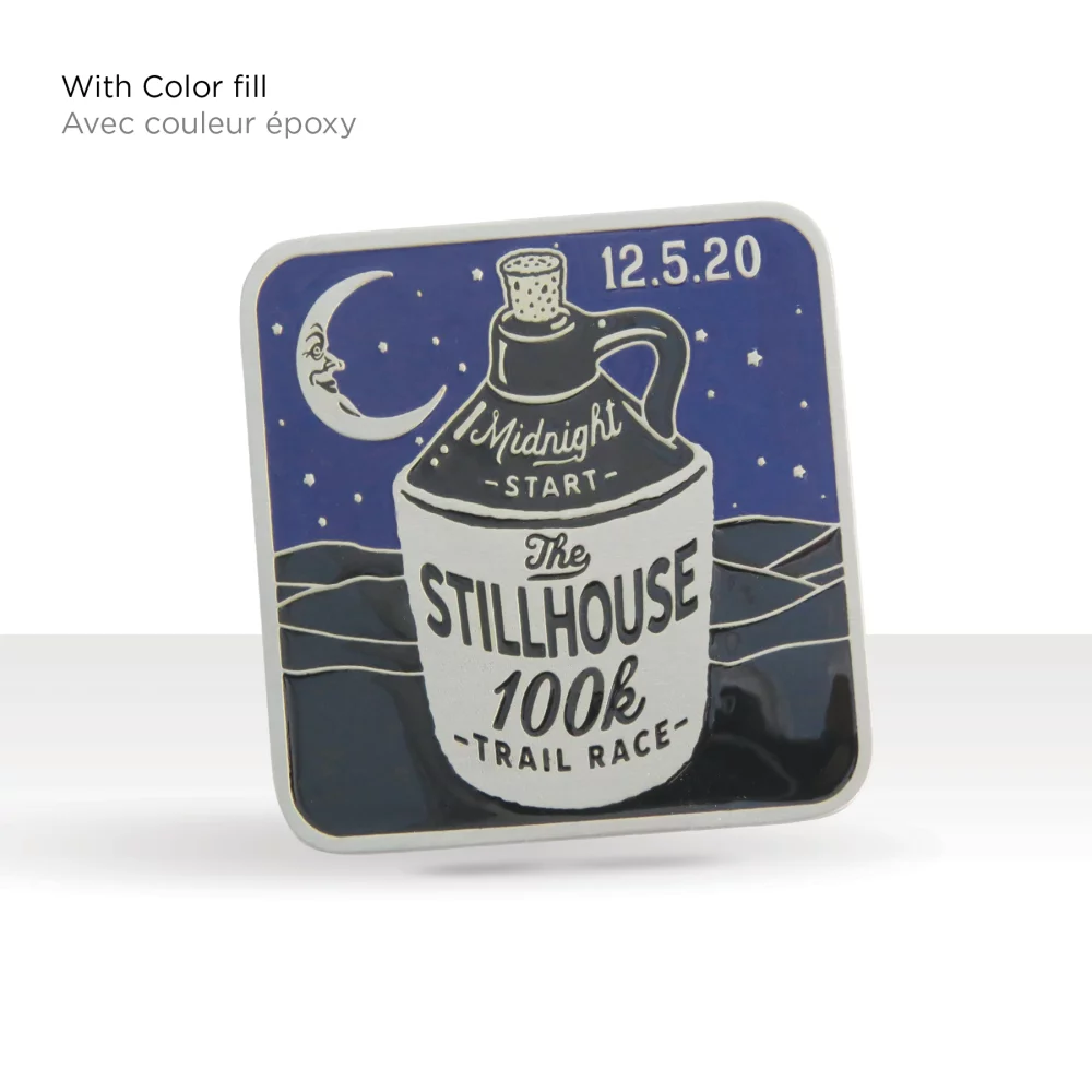 Belt Buckle - Custom Shape (3 x 4 in - Classic)