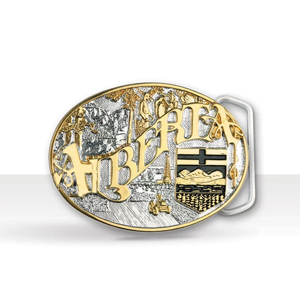 Boucle de ceinture classique bicolore (2 x 3 pouces)