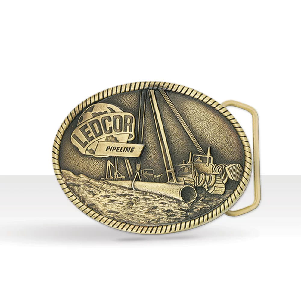 3D Classic Belt Buckle (3 x 4 in)