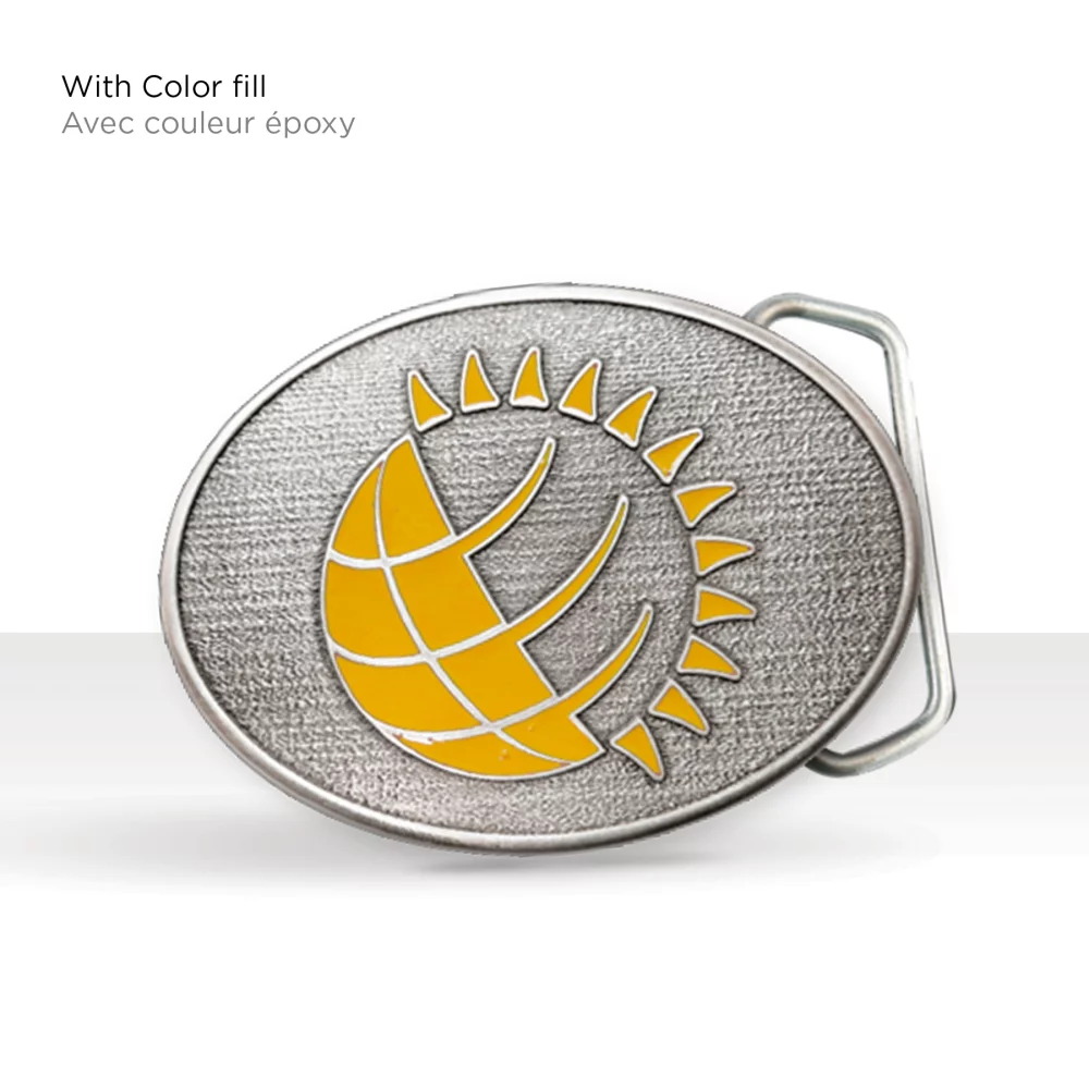 Pewter Belt Buckle (3 x 4 in)