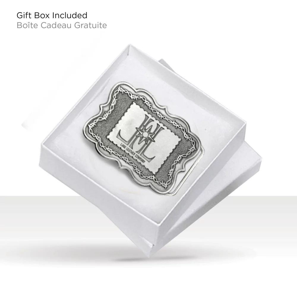 Pewter Belt Buckle (3 x 4 in)