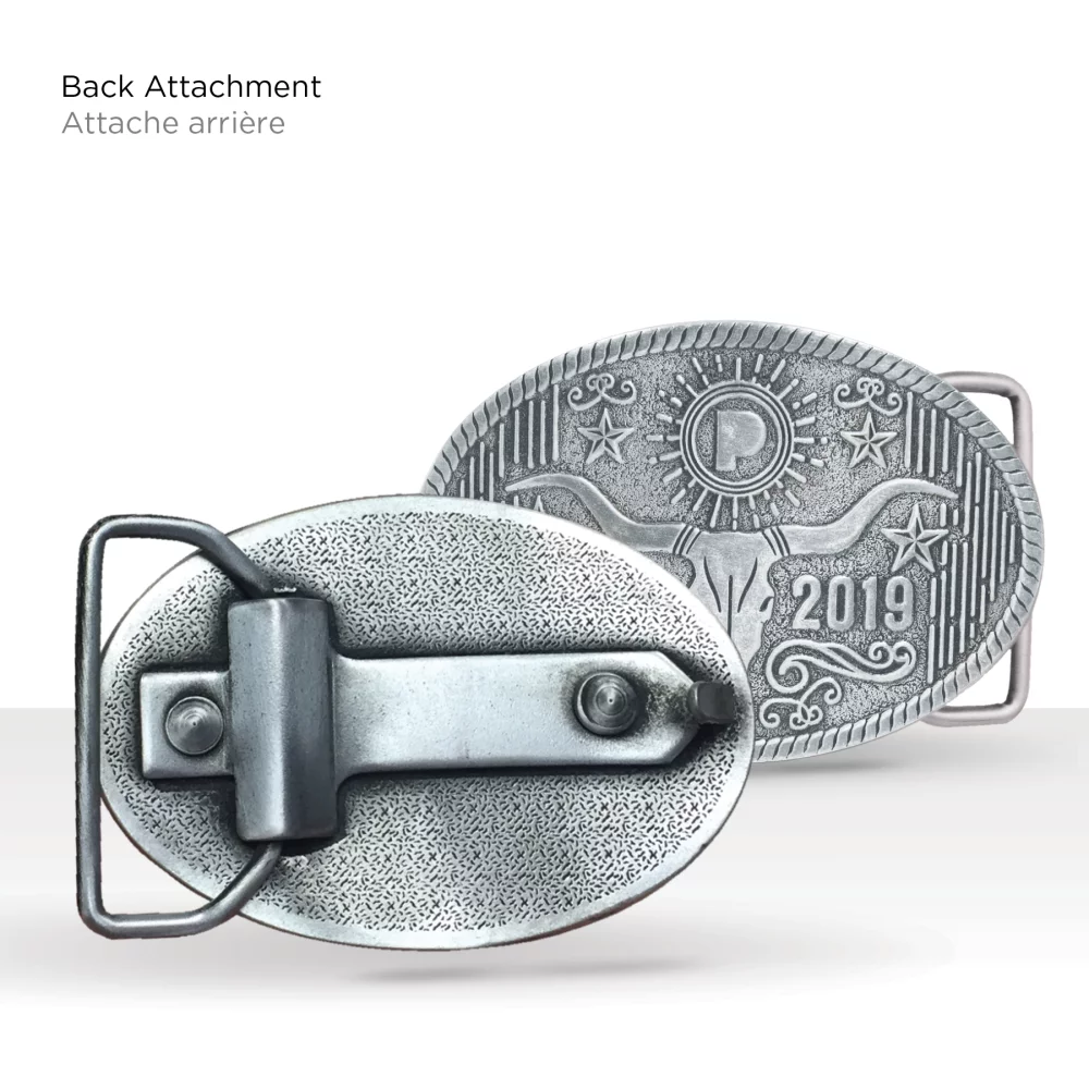 Pewter Belt Buckle (2 x 3 in)