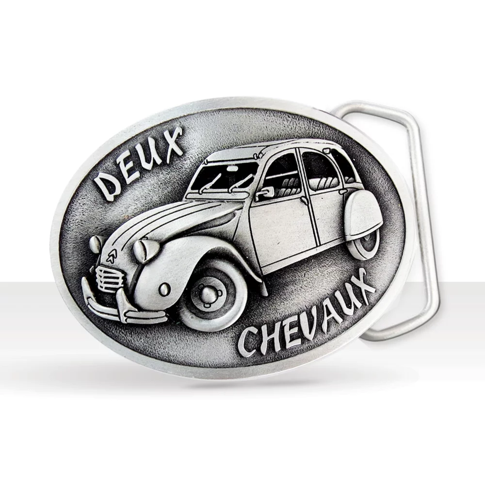 3D Pewter Belt Buckle (3 x 4 in)