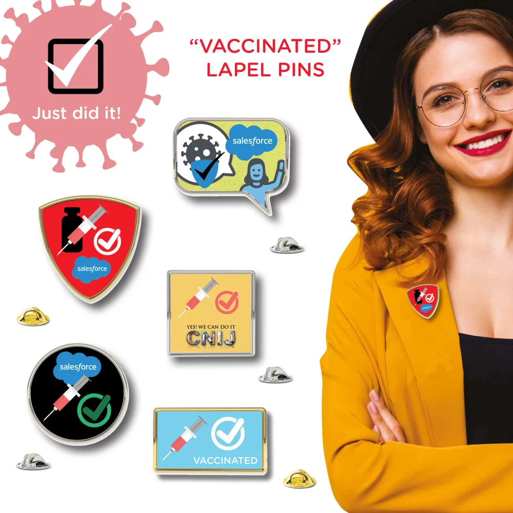 Insigne de vaccination (1 pouce)