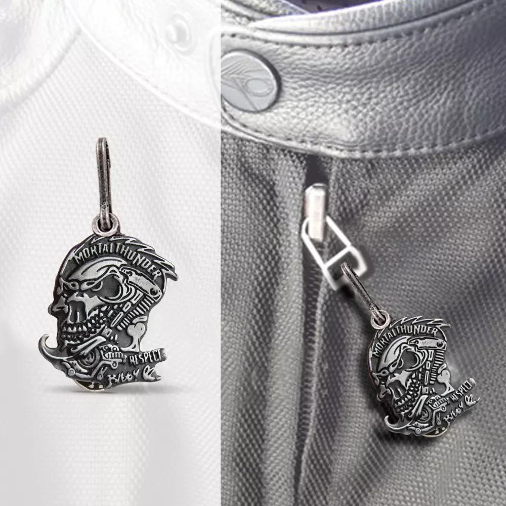 Tirettes de fermeture éclair personnalisées (jusqu'à 1,25 pouce)