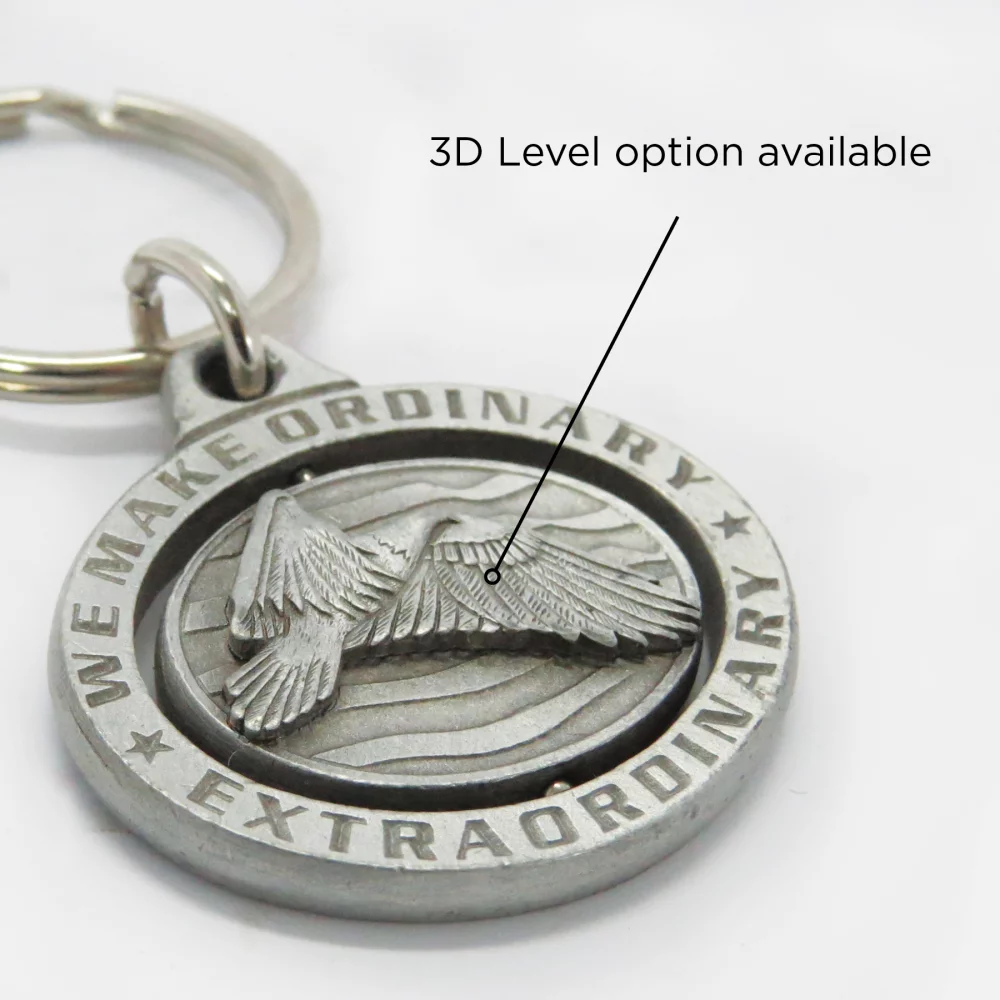 Custom Dynamic Keychain (15-Day Production)