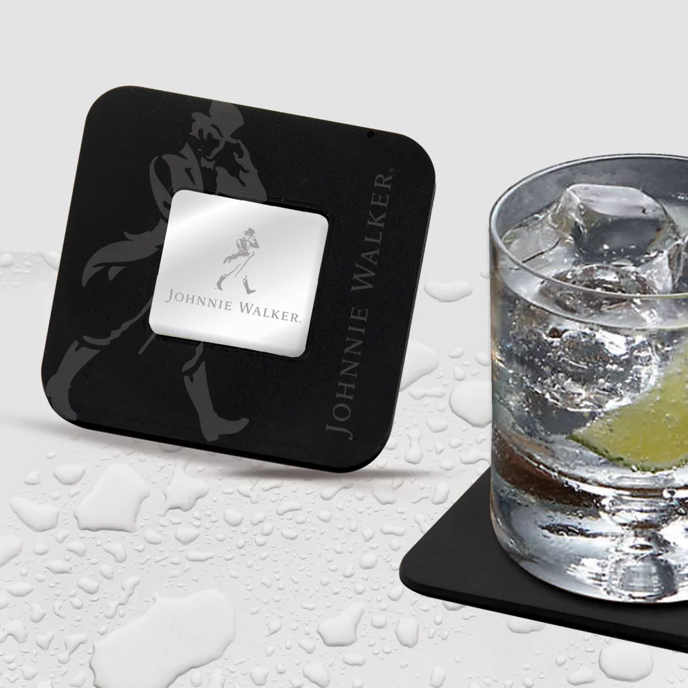 Single Square Engraved Coaster