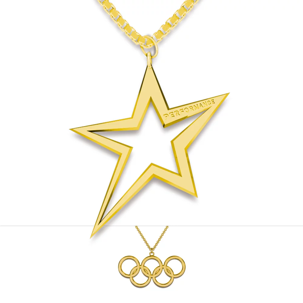 10 Karat Gold Emblem Charm (Up to 0.5")