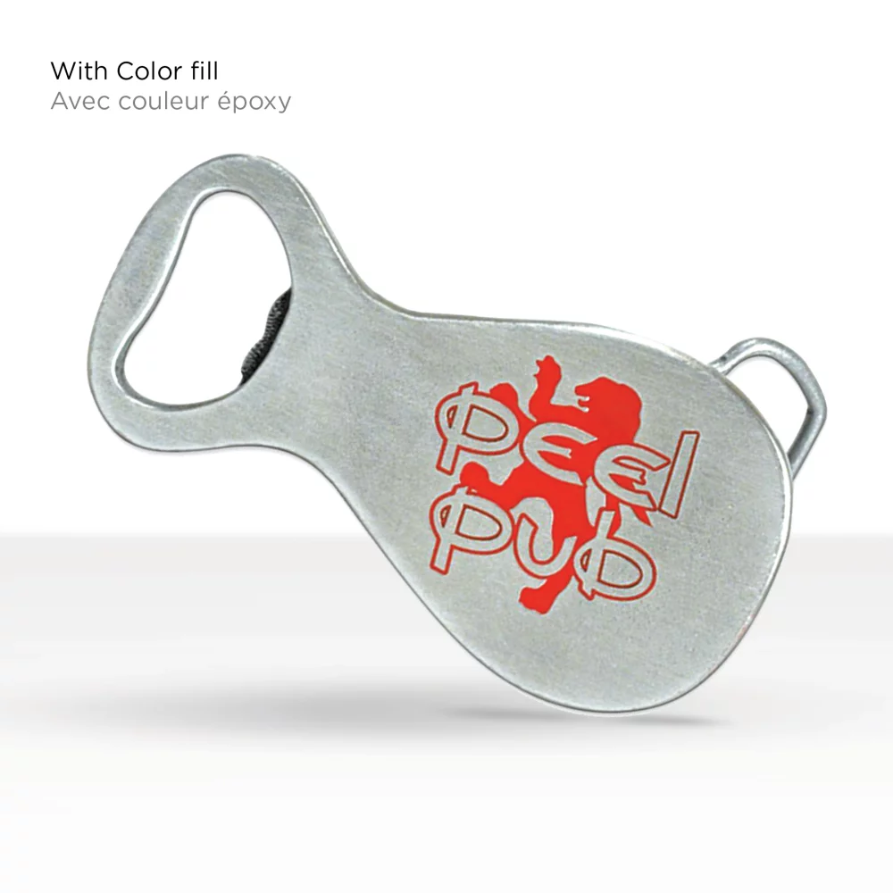 Custom Shape Belt Buckle Bottle Openers (2 x 3 in)