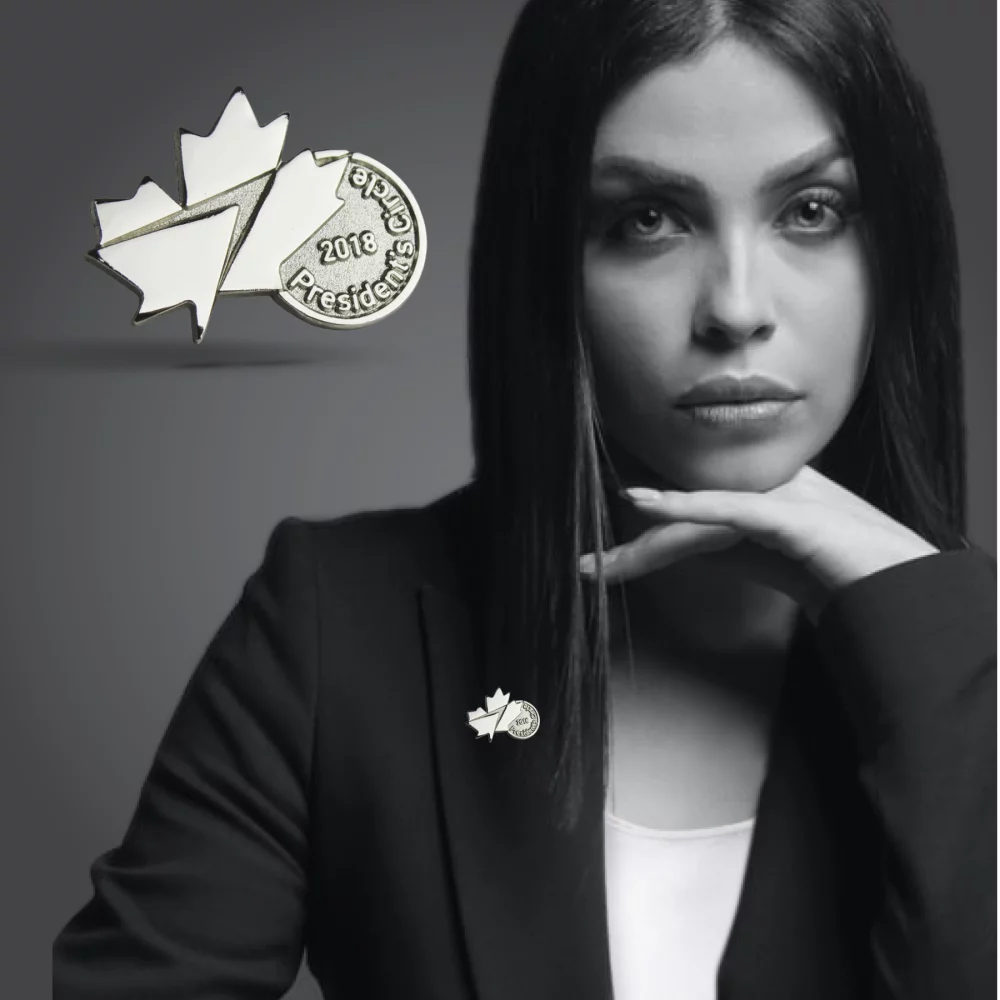 Épingle de revers en argent sterling (jusqu'à 0,5 pouce)