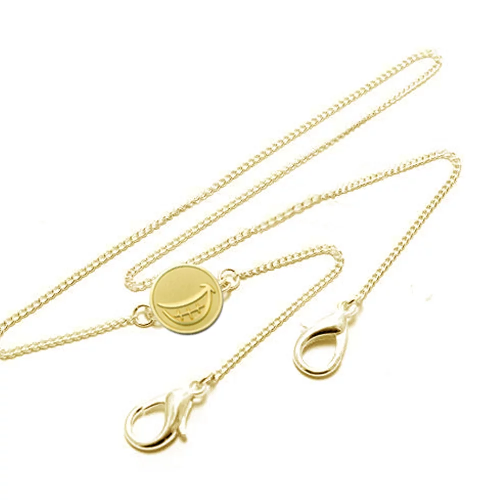 Mask Necklace with Charm