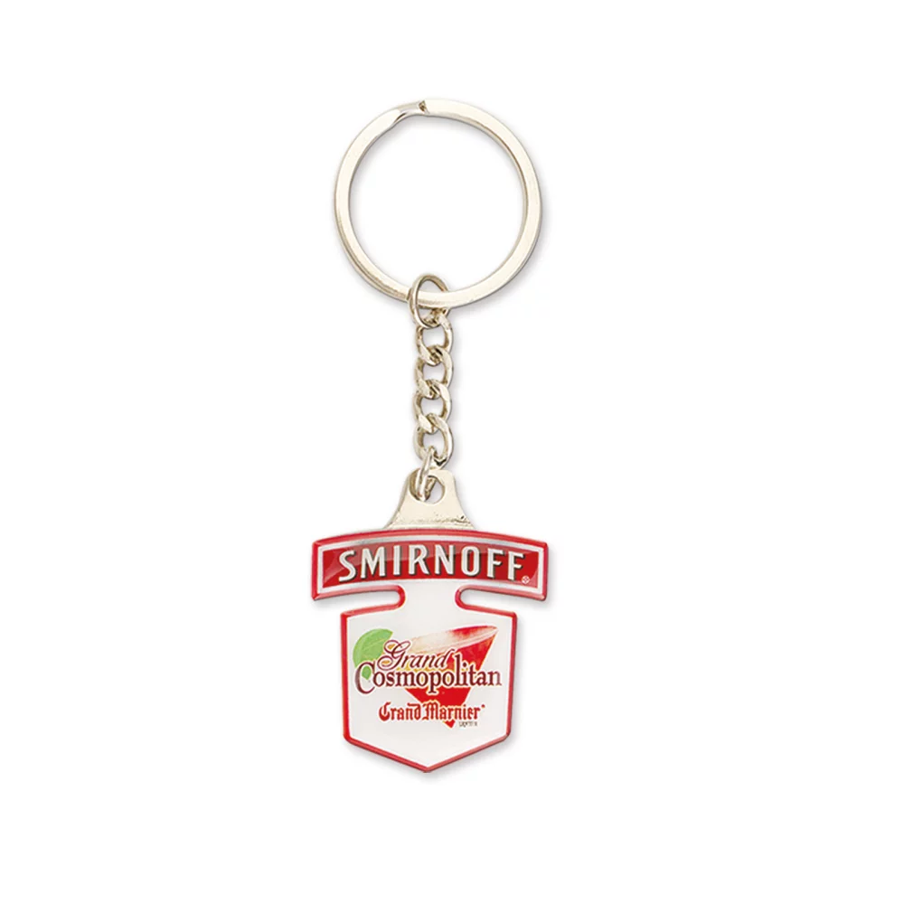 Porte-clés imprimé en acier