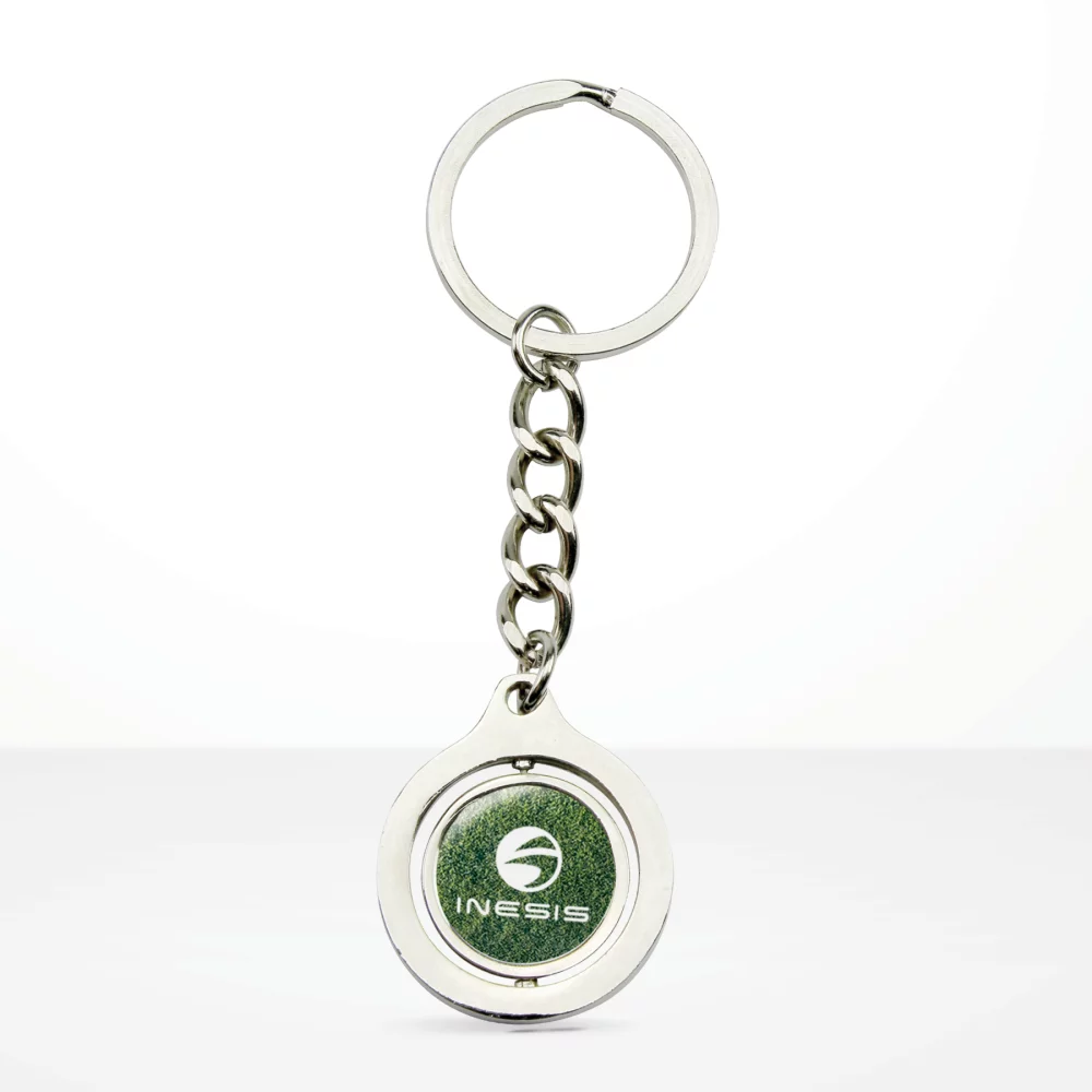 Stock Round Dynamic Keychain (Express Photoart)