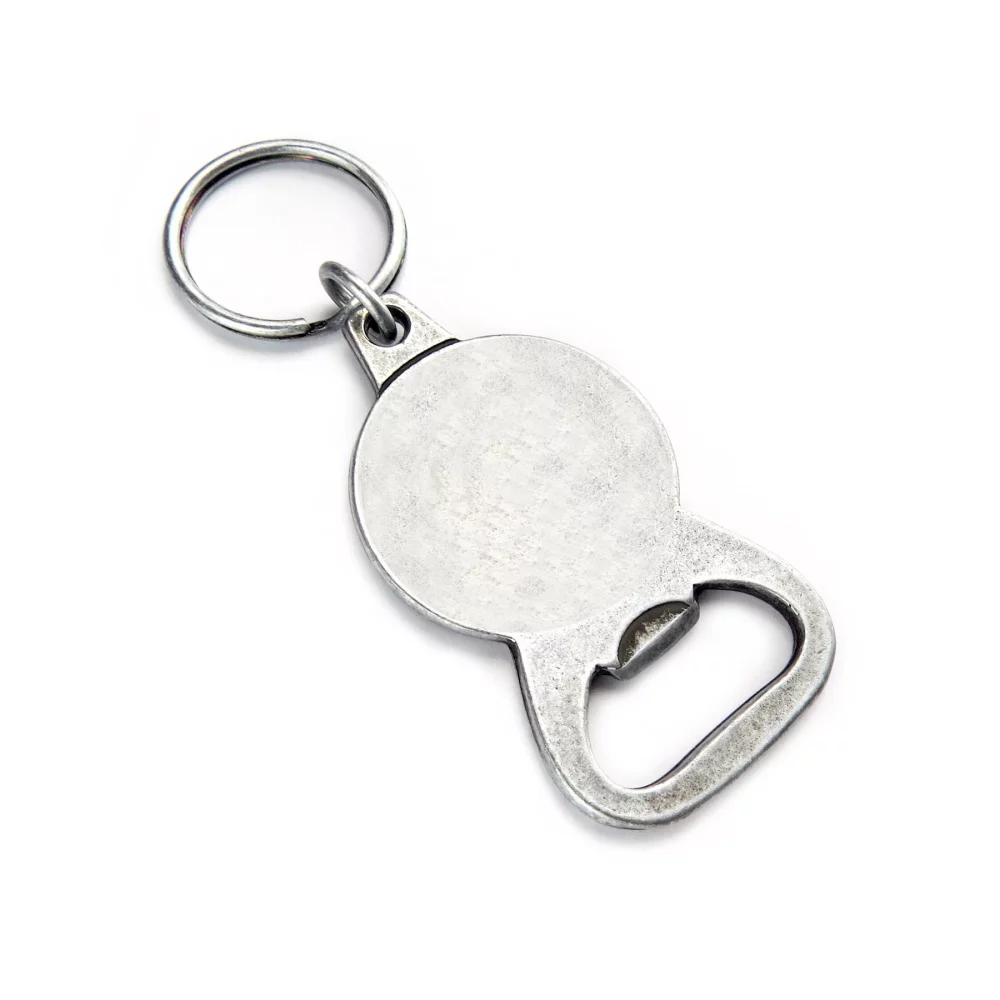 Custom Shape Metal Bottle Opener Key Chain