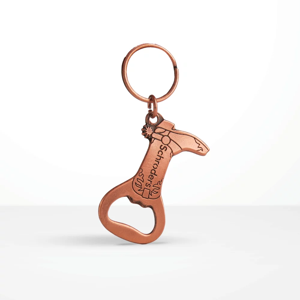 Custom Shape Metal Bottle Opener Key Chain