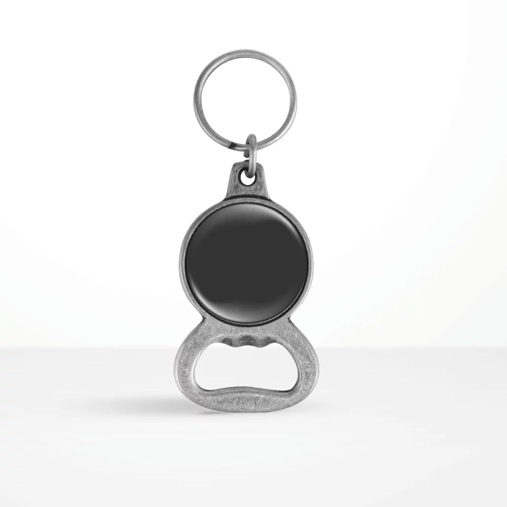 Porte-clés ouvre-bouteille en forme personnalisée