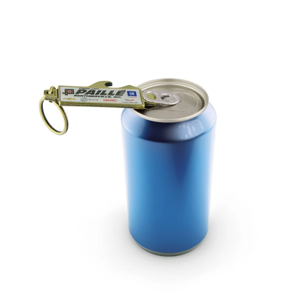 Ouvre-bouteille et ouvre-canette 2 en 1 personnalisé (Économique)