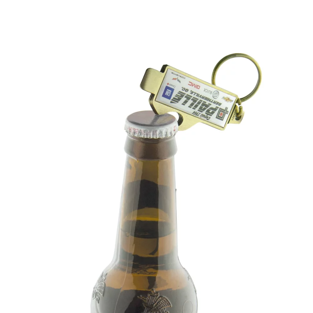 Custom 2 in 1 Can and Bottle Key Chain Opener (Classic)