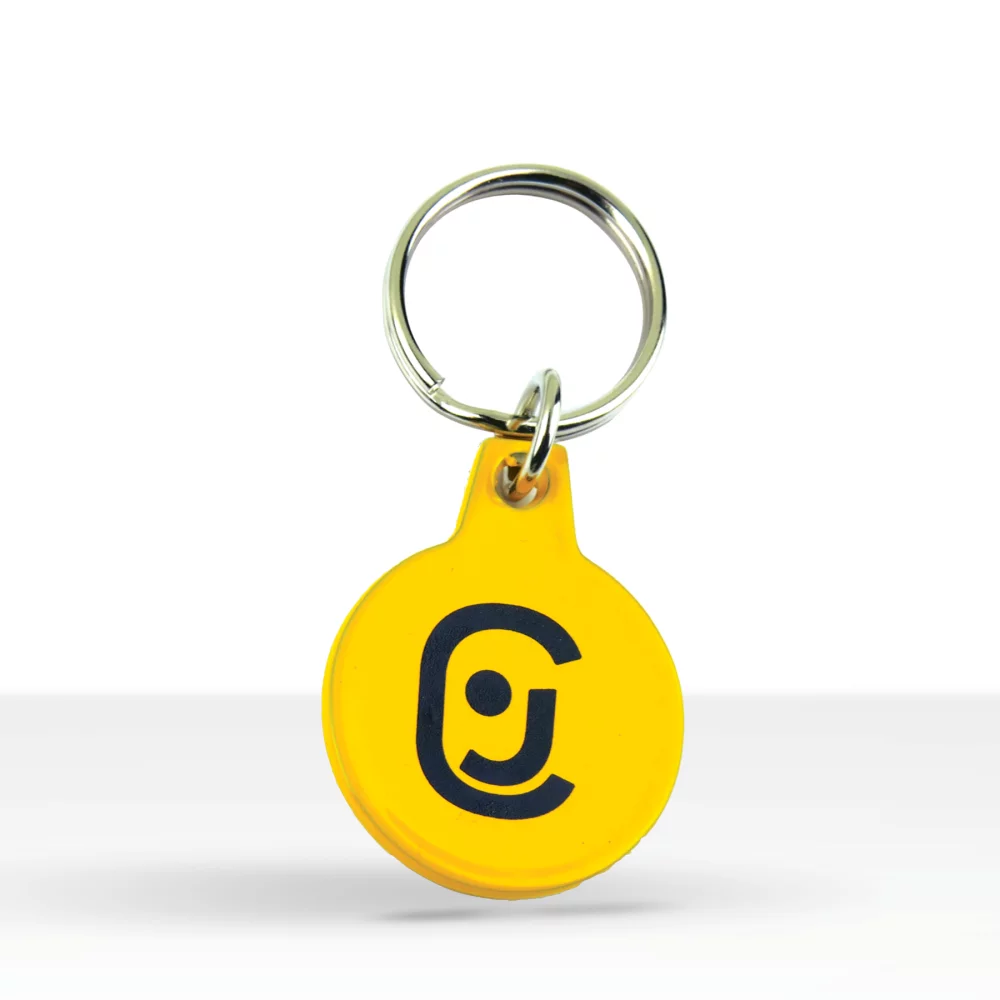 Custom Shape Colorized Key Chain