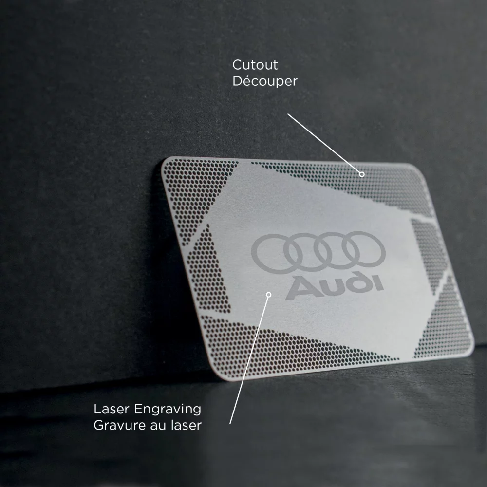 Metal Executive Business Cards