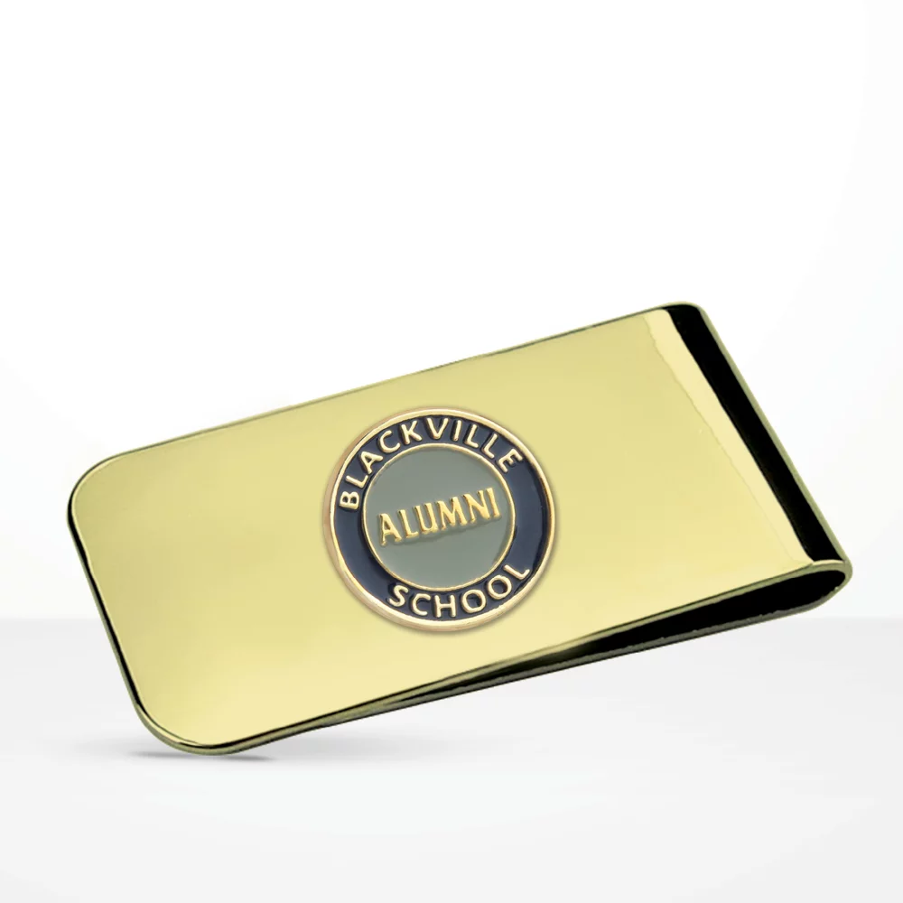 Money Clip with Soft Enamel Lapel Pin (Up to 0.5 in)