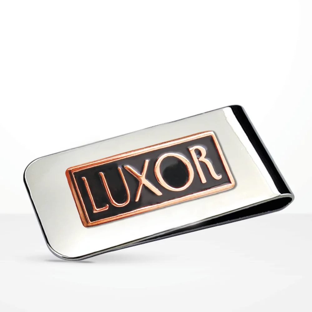 Money Clip with Classic Lapel Pin (Up to 0.5 in)