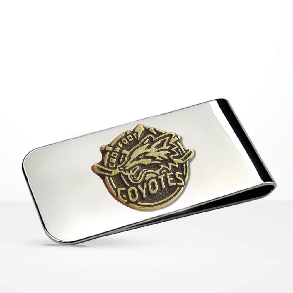 Money Clip with Classic Lapel Pin (Up to 1 in)