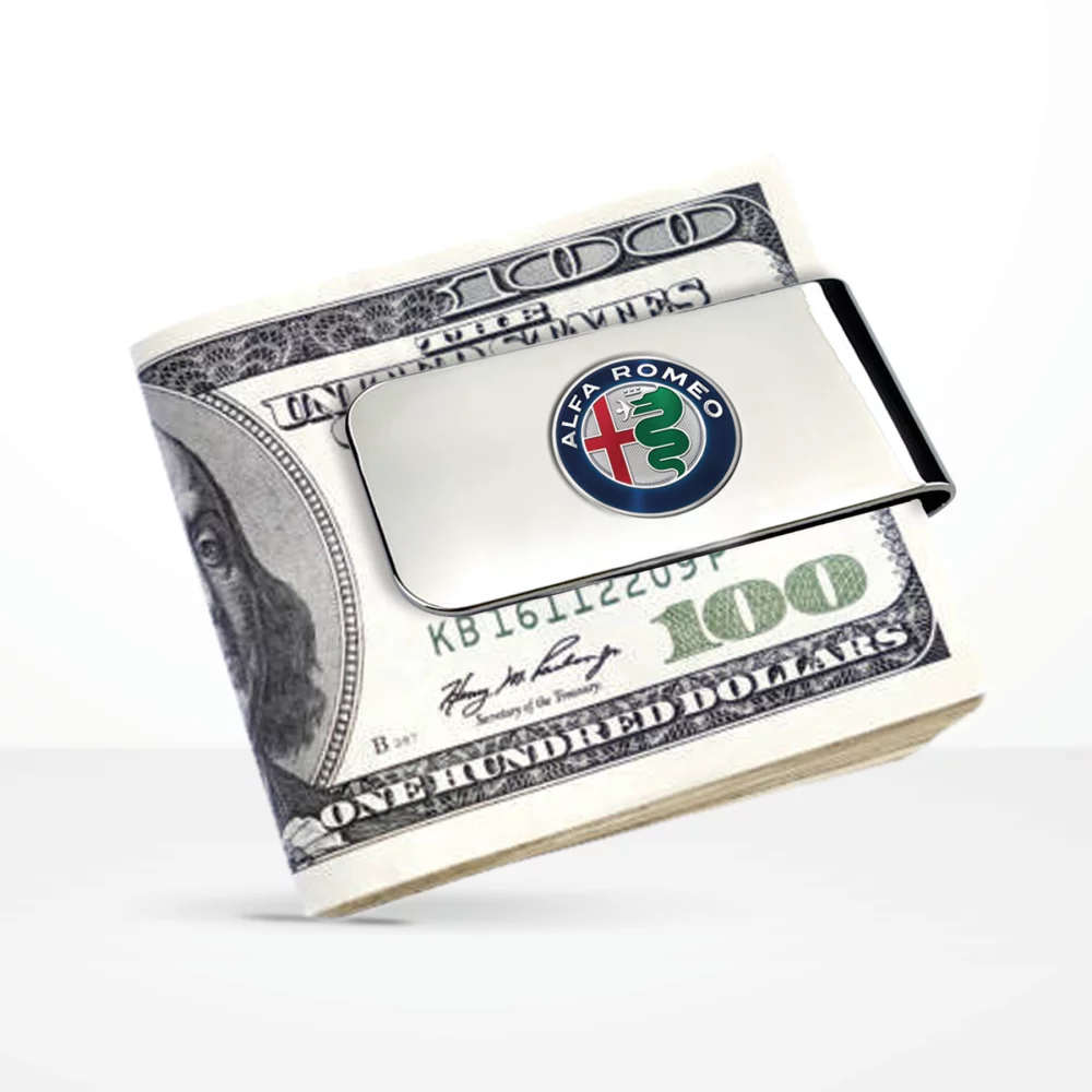 Money Clip with Classic Lapel Pin (Up to 0.75 in)