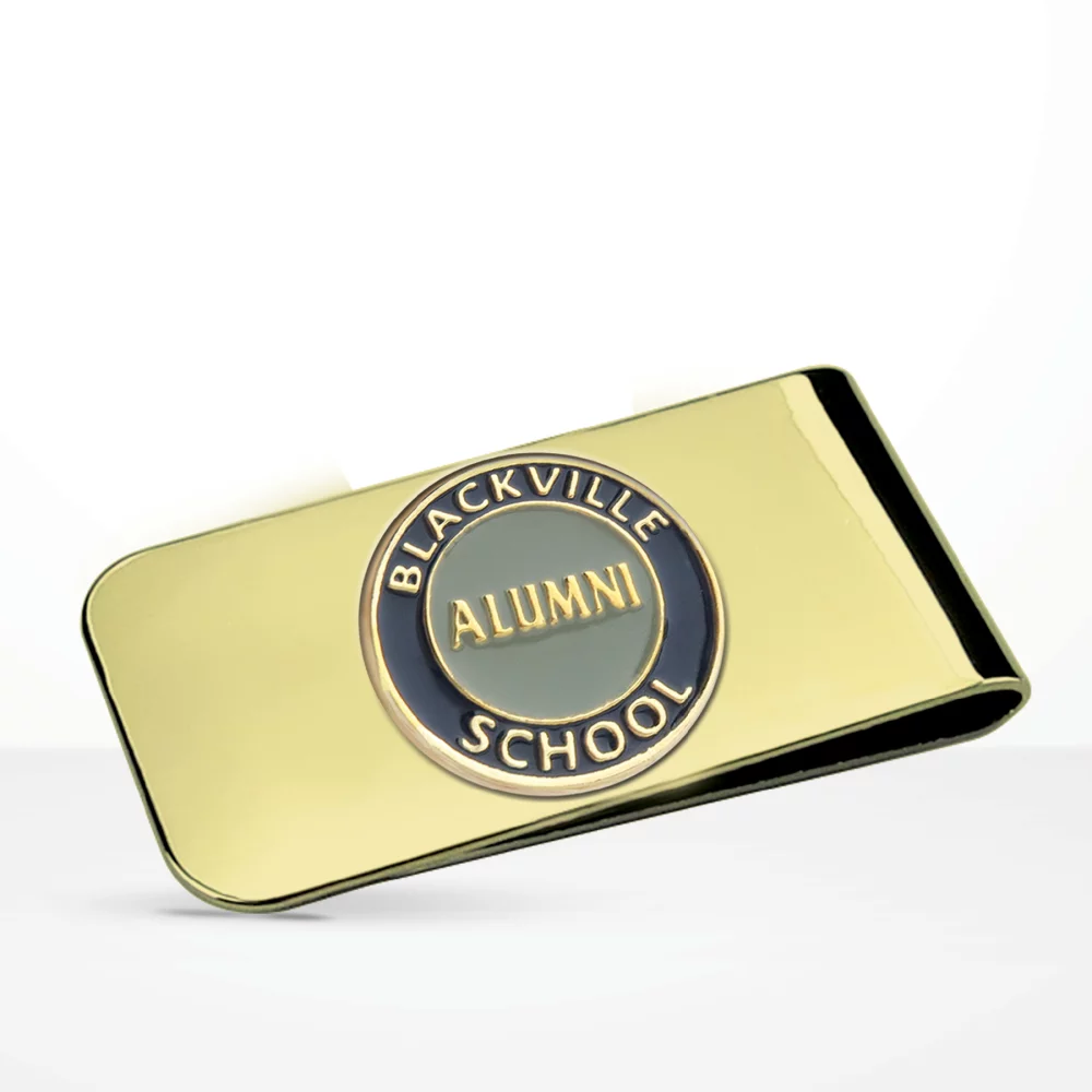 Money Clip with Soft Enamel Lapel Pin (Up to 1 in)