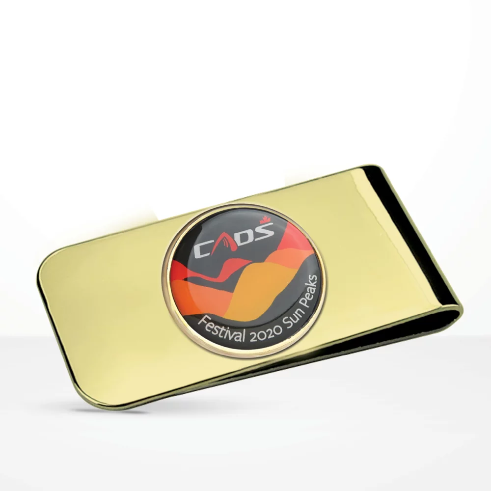Money Clip with Photoart Classic Lapel Pin (Up to 1 in)