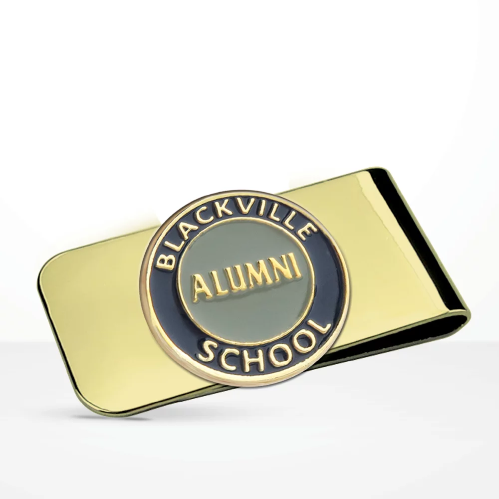 Money Clip with Soft Enamel Lapel Pin (Up to 1.5 in)