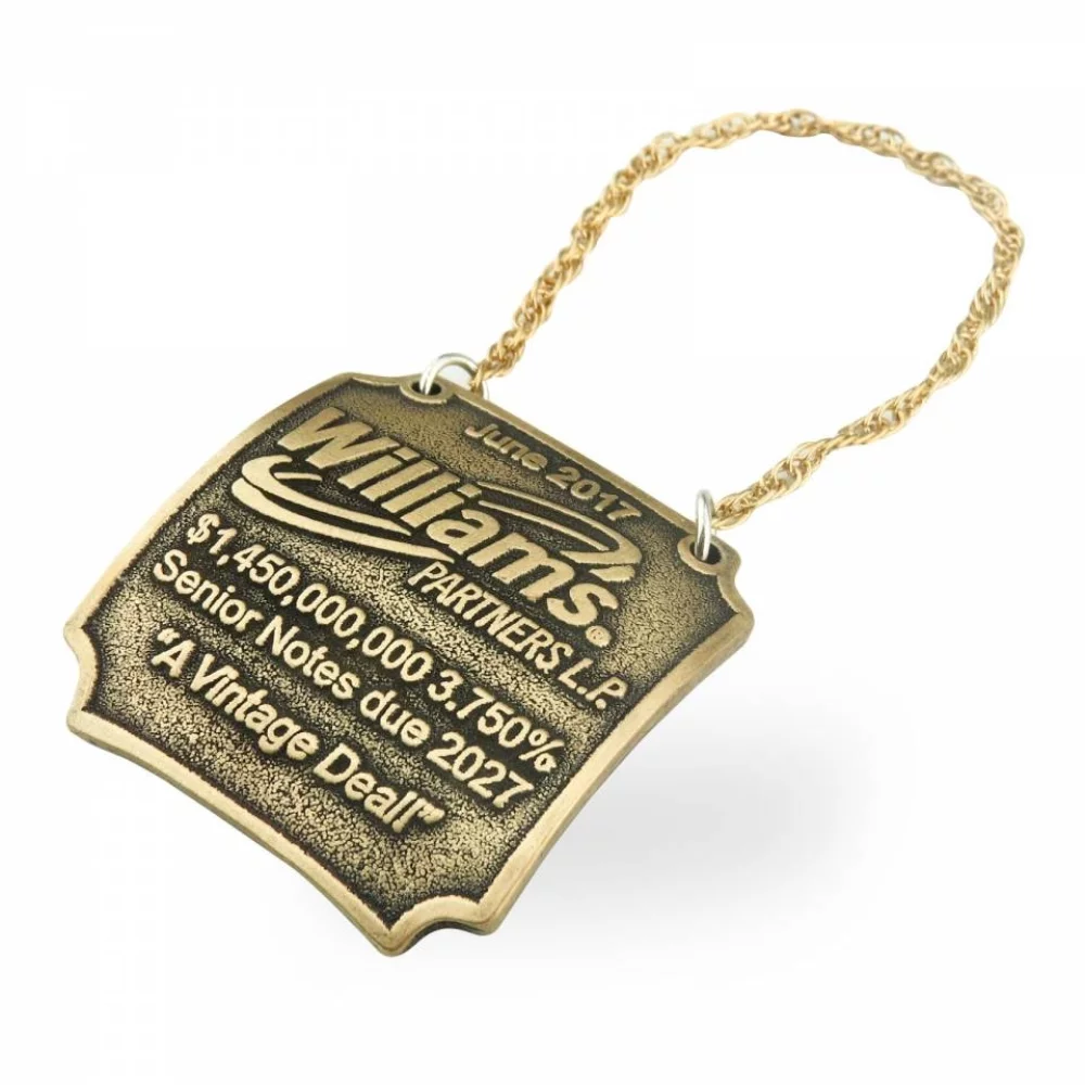 Médaillons/Emblèmes de forme personnalisée