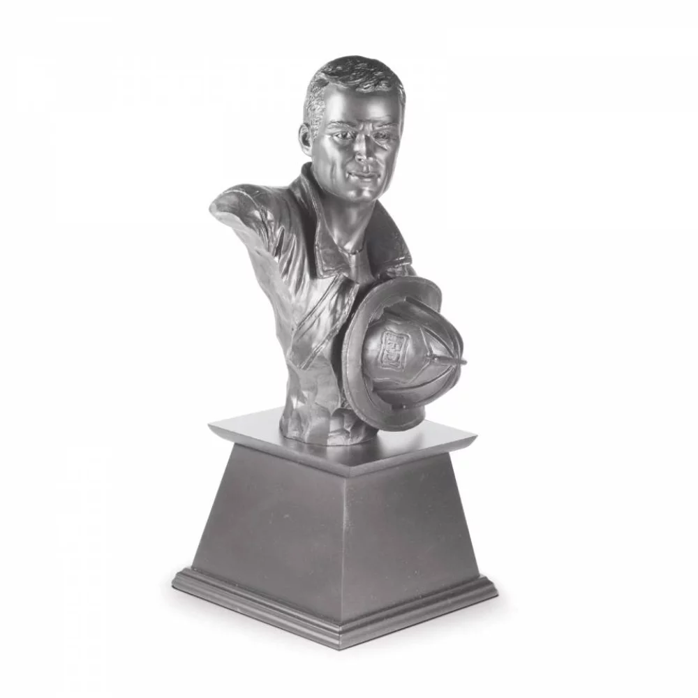 Figurine en 3D semblable au métal (pompier)