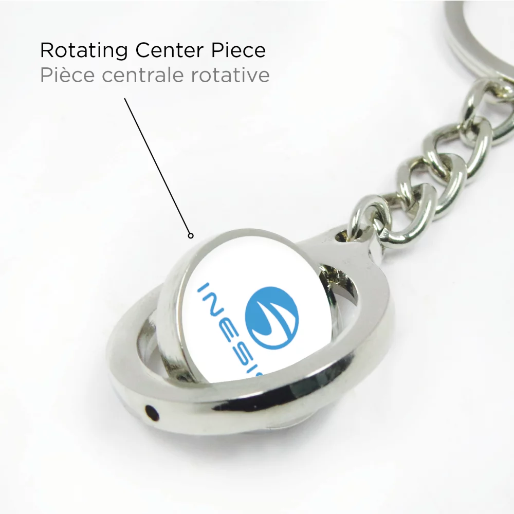 Circle Shape Dynamic Keychain (5-Day Production)