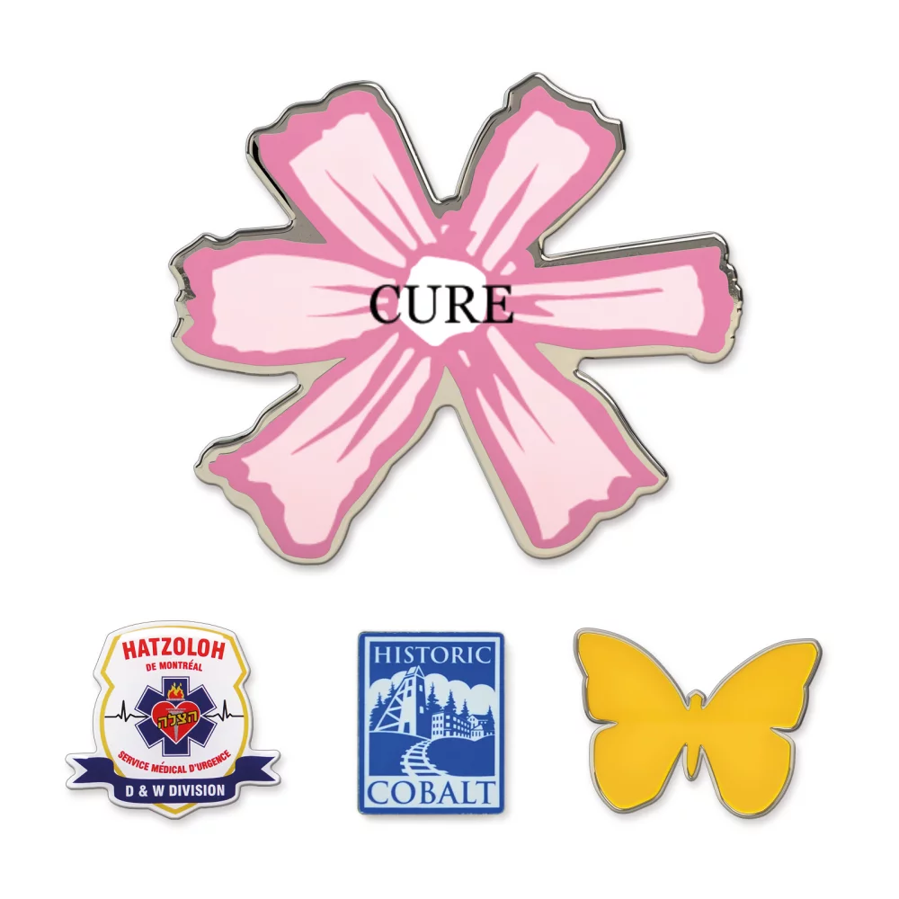 Épingles de revers imprimées (1¼ po)